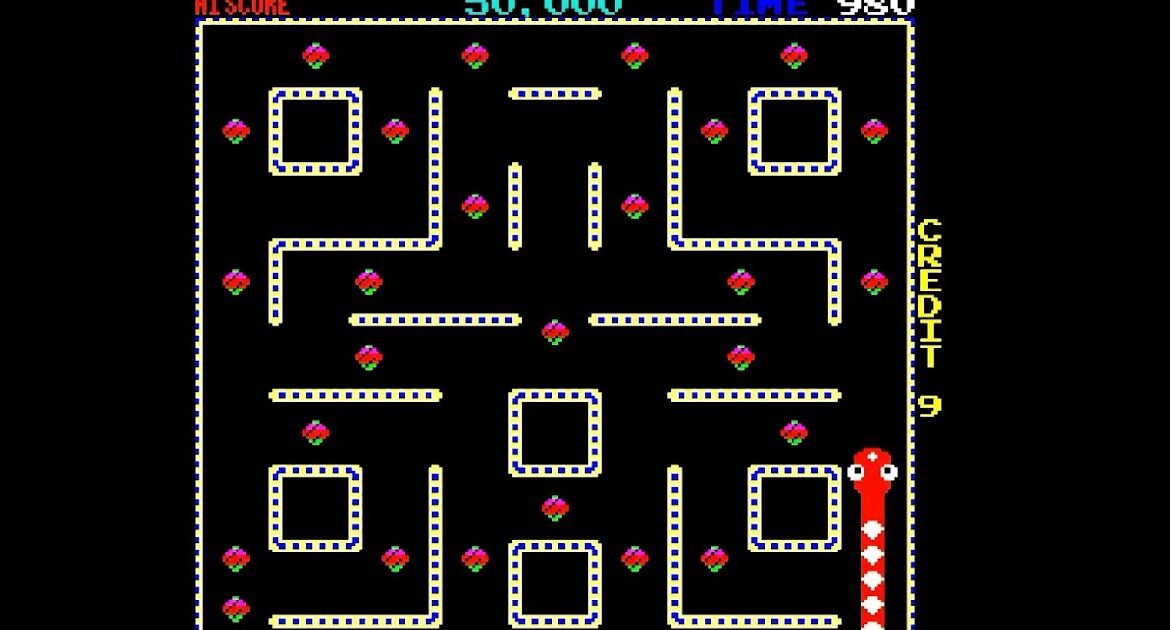 Indie Retro News: Nibbler - An in-progress port of the classic Arcade Game Nibbler for Amiga OCS
