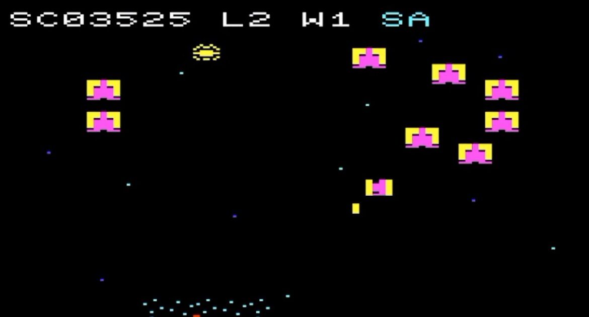 Indie Retro News: Phoenix - 1980's Arcade game comes over to the Commodore Vic 20 (24/32k)