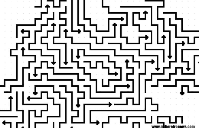 Indie Retro News: Arrows - A minimalistic puzzler has arrived on the Amiga by KayPirinha