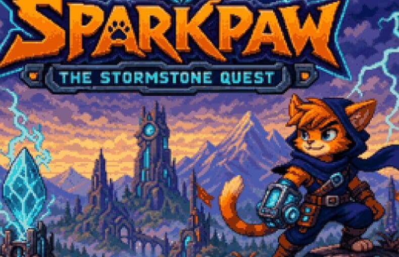 Indie Retro News: Sparkpaw: The Stormstone Quest