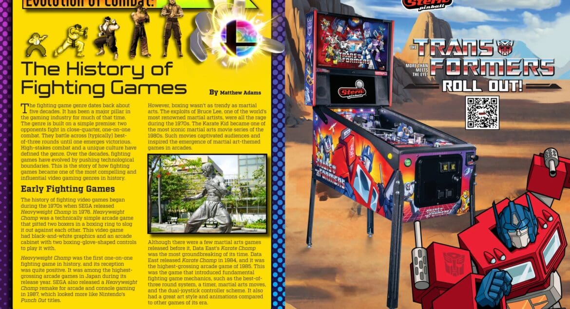 The History of Fighting Games - by Matthew Adams