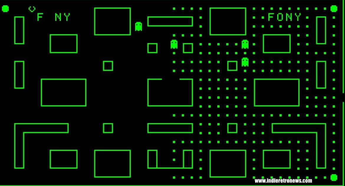 Indie Retro News: c0man - The MSX text-based pacman has now been ported to Amiga by TFHFony