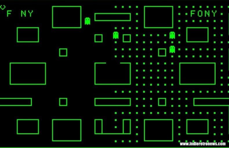 Indie Retro News: c0man - The MSX text-based pacman has now been ported to Amiga by TFHFony