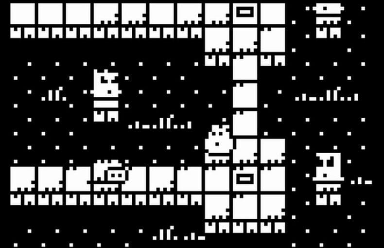 Indie Retro News: PiglyFlag - A very decent Monochrome ZX Spectrum game by RetroSouls