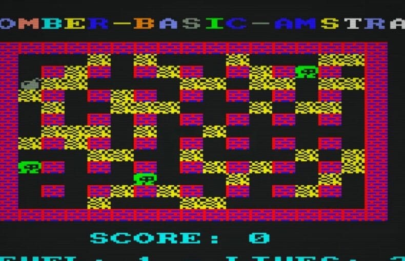 Indie Retro News: Bomber Basic Amstrad
