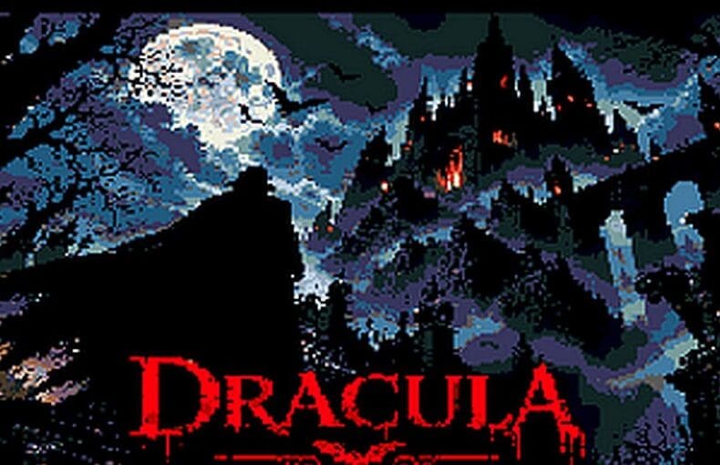 Dracula — An Amiga and ZX Spectrum Illustrated Adventure by DJSOFT