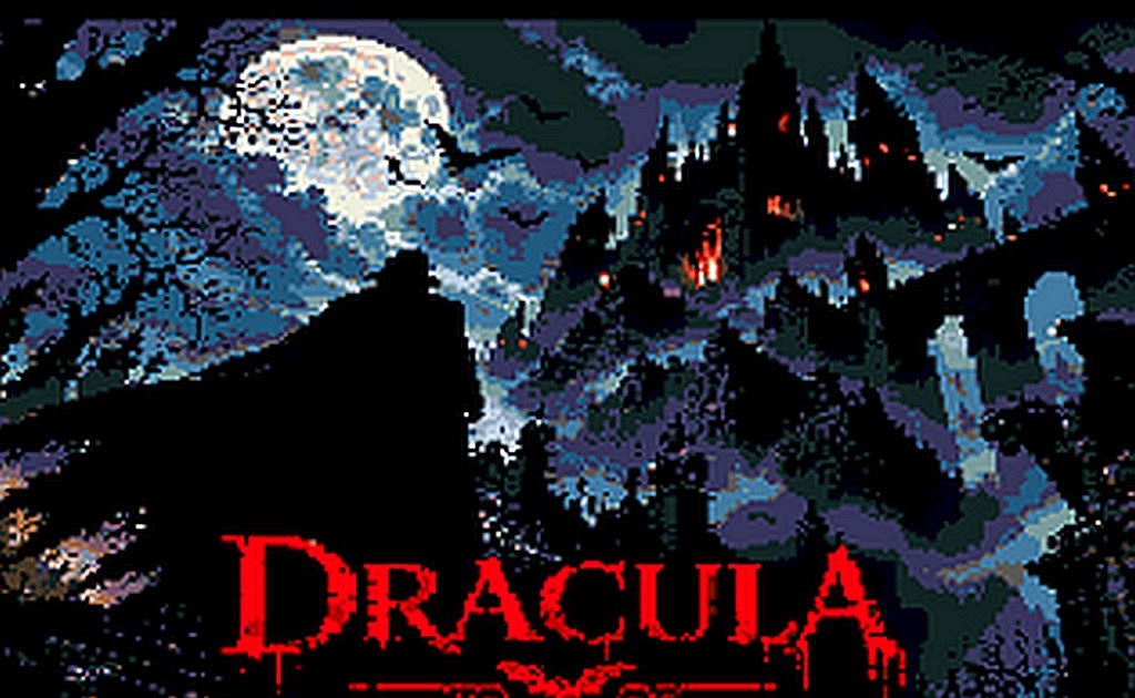 Dracula — An Amiga and ZX Spectrum Illustrated Adventure by DJSOFT