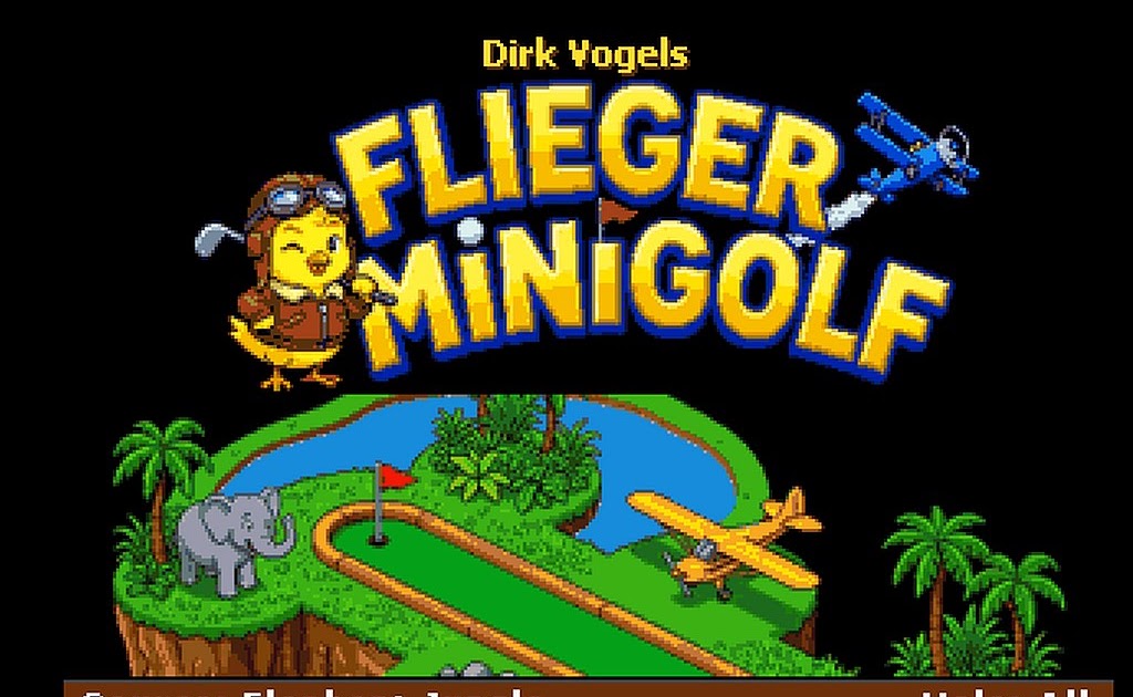 Indie Retro News: Fliegeralarms Wintergames AGA & Flieger Minigolf ECS/OCS Amiga 500