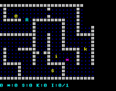VBCC Roguelike on the Atari ST