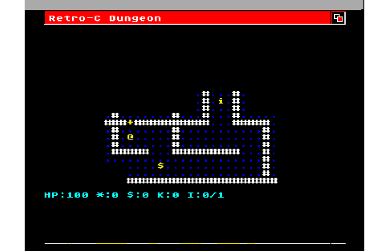 AMIGA VBCC Dungeon