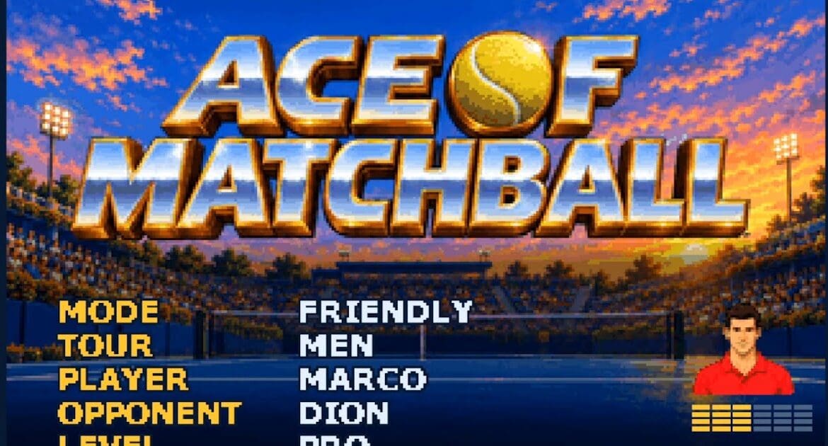 Indie Retro News: Ace of Matchball