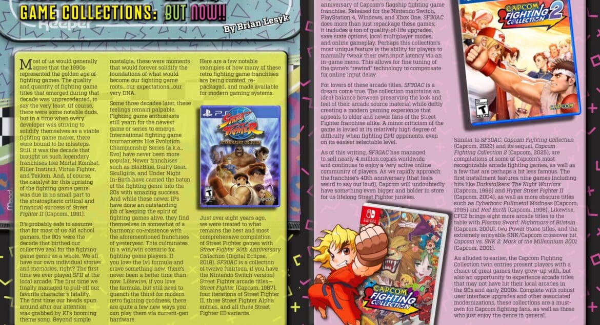 Modern Fighting Game Collections - by Brian Lesyk