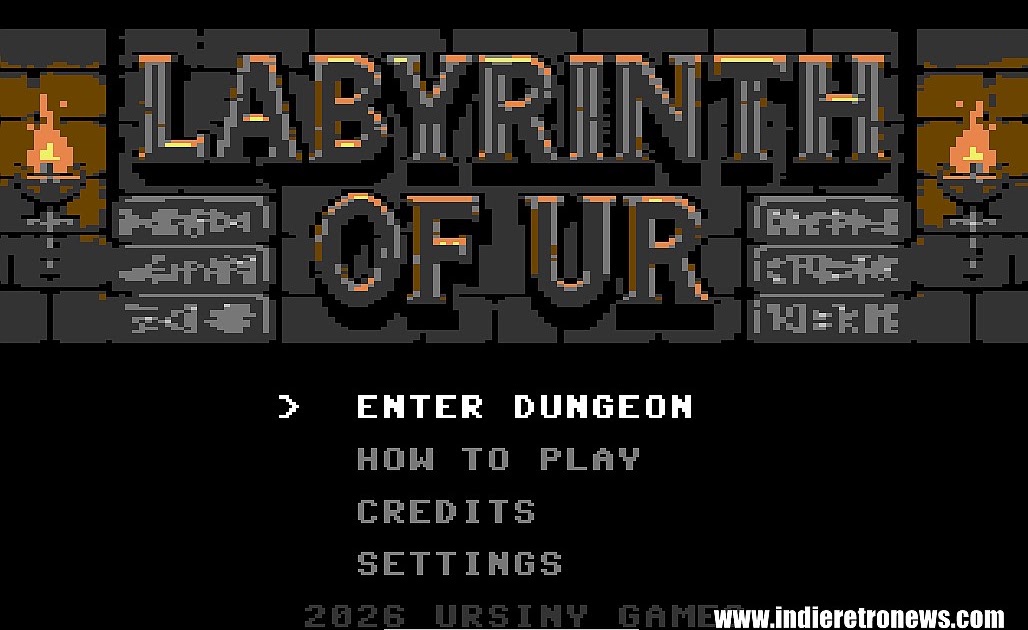 Indie Retro News: Labyrinth of Ur