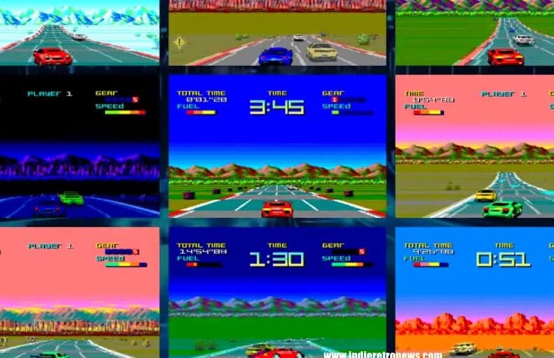 Indie Retro News: Vespertino - This upcoming Racing Simulator for the Amstrad CPC looks incredible