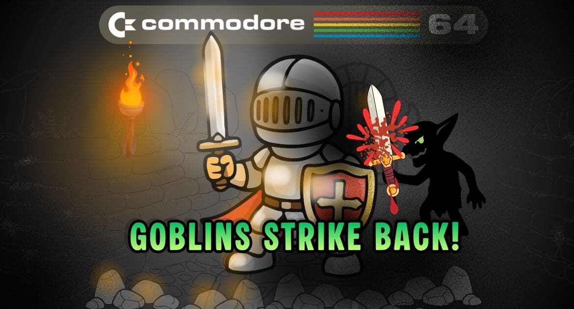 Goblins Strike Back - C64 Dungeon Crawler in BASIC