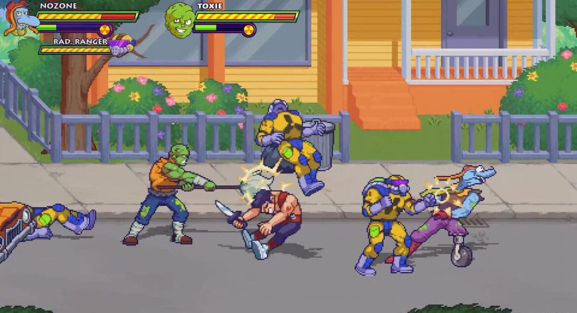 Retro Ware Releases New Toxic Crusaders Gameplay Trailer